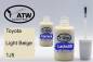 Preview: Toyota, Light Beige, 1J5: 20ml Lackstift + 20ml Klarlack - Set, von ATW Autoteile West.